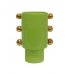Vaso cerâmica Giu limão ouro Vaso cerâmica Giu limão ouro