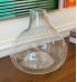 Vaso cristal orgânico bola fosca 
