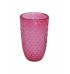 Vaso diMurano pink conico lapidado