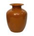 Vaso metal bojudo terracota 