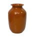 Vaso metal terracota 