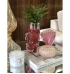 Vaso murano fleur pink com ouro