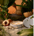Vela Voluspa lata 3 pavios 60H Tahitian Coconut Vanilla