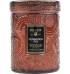 Vela Voluspa pote vidro P 50H relevo forbiddden fig